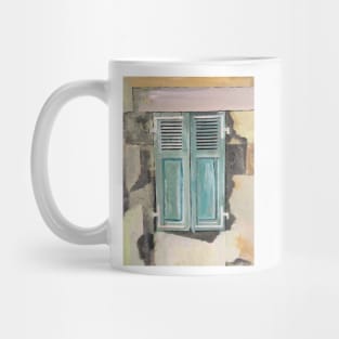 Blue Shutters, French Summer Mug